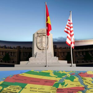 flags, geography, and monuments
